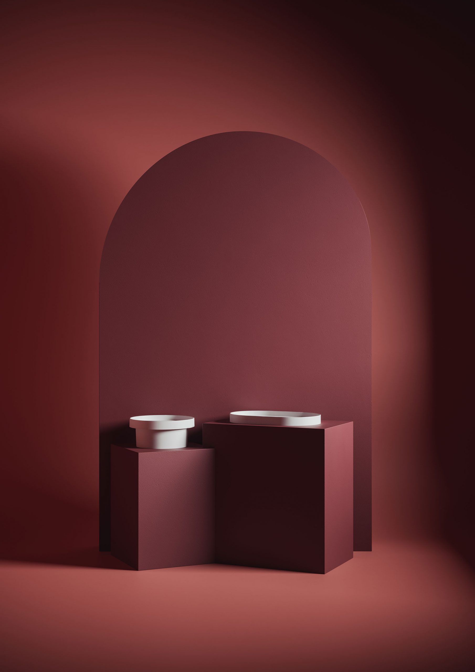 FUORI SCALA Mueble bajo lavabo de pie de metal con toallero By Artceram