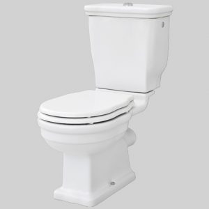 Cuvette WC suspendue rétro HERMITAGE-ELLADE, céramique blanc, Artceram
