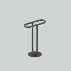 aca084 Bold Floor metal towel holder